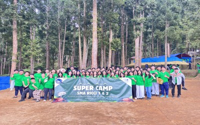 Menempa Karakter dan Kolaborasi: Kegiatan Super Camp Siswa Kelas X SMA Katolik RICCI 1 di Cidahu