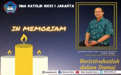 IN MEMORIAM ! Bapak Joseph Heru Eko Adi Putranto